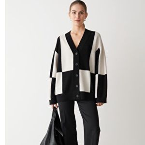 & other stories Color Block Cardigan